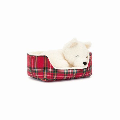 Jellycat Napping Nipper Westie | CQ3245167